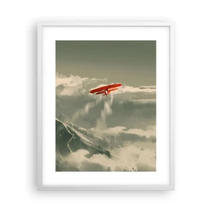 Poszter fekete keretben - Rettenthetetlen úttörő - 40x50 cm