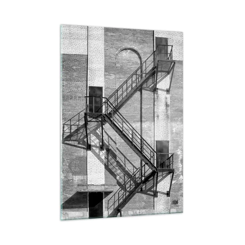 Üveg kép - Ipari stílusban - 50x70 cm