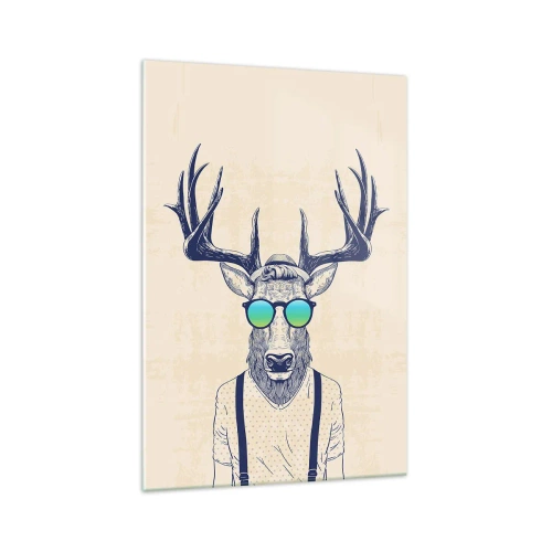 Üveg kép - Kire számítottál? - 70x100 cm