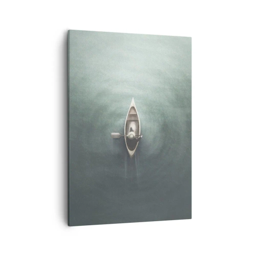 Vászonkép - Egy holdfényes tavon át - 50x70 cm