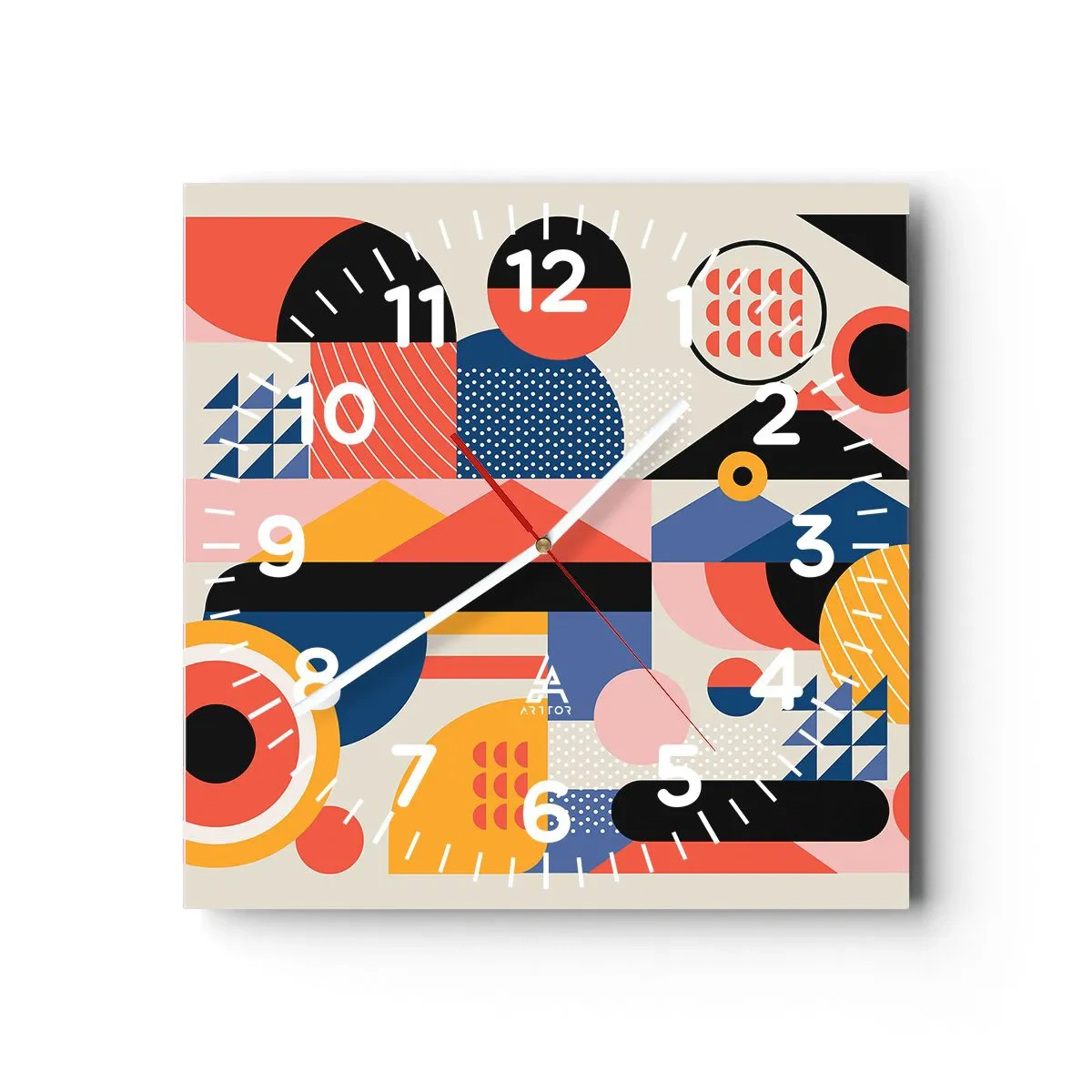 Falióra, Óra - Összetétel: játszadozzunk - 40x40 cm