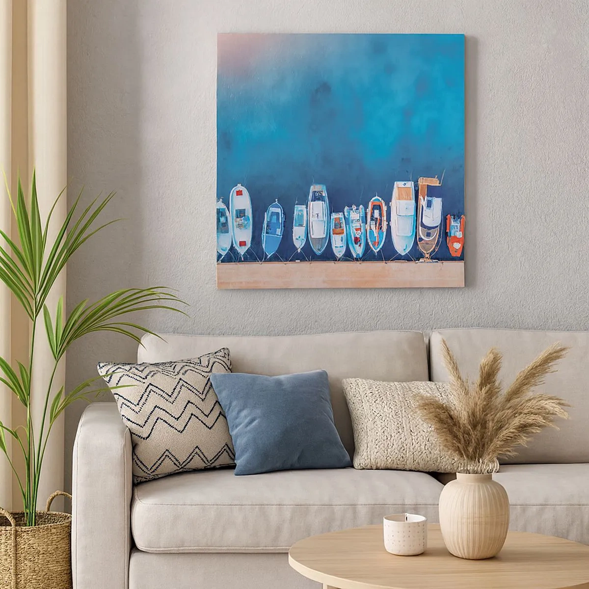 Vászonkép - Egy sorban - 30x30 cm