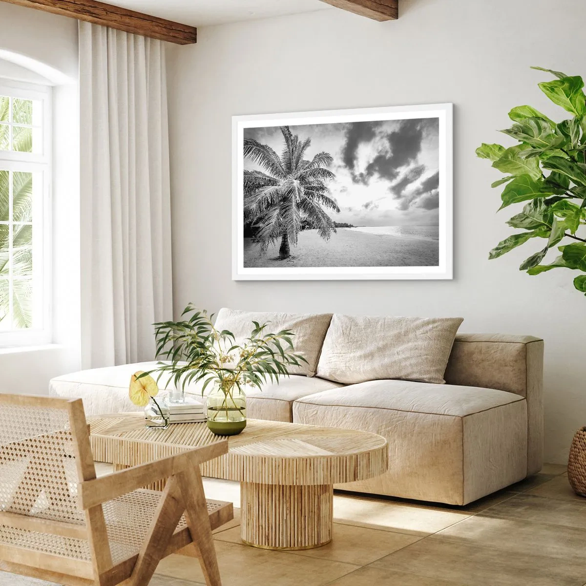 Poszter fekete keretben - Amikor a magányra vágysz... - 70x50 cm