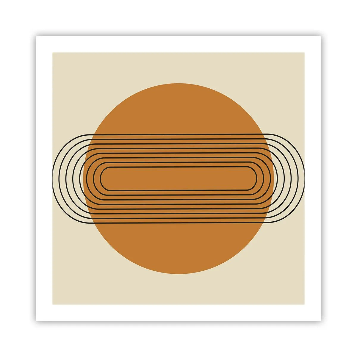 Poszter - Tökéletes terv - 60x60 cm