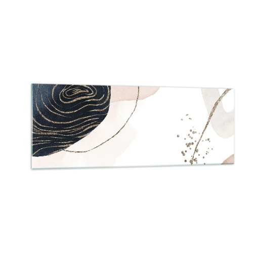 Üveg kép - Minden folyik - 140x50 cm