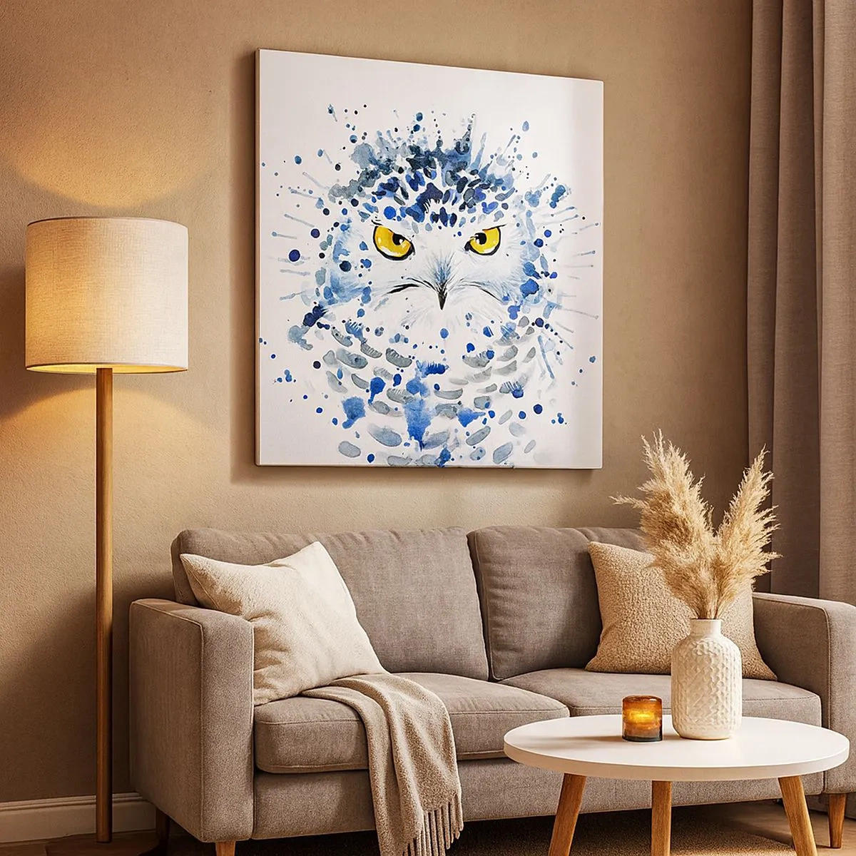 Vászonkép - Egyenesen a szemekbe - 30x30 cm