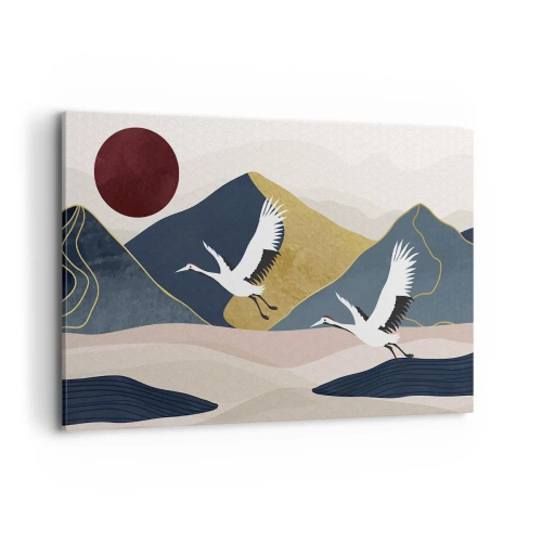 Vászonkép - És ismét ELREPÜLT a nap - 120x80 cm