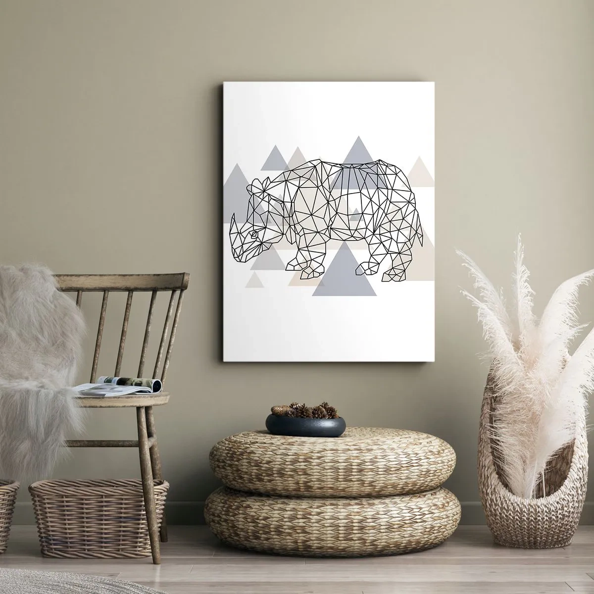 Vászonkép - Az erő szerkezete - 50x70 cm