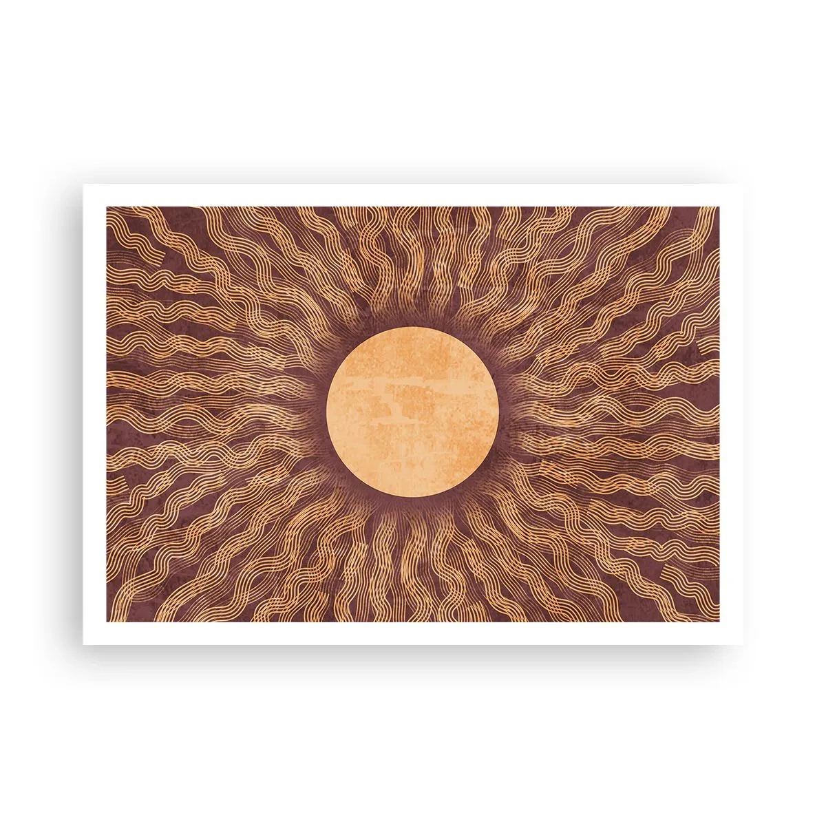 Poszter - A nap ikonja - 100x70 cm