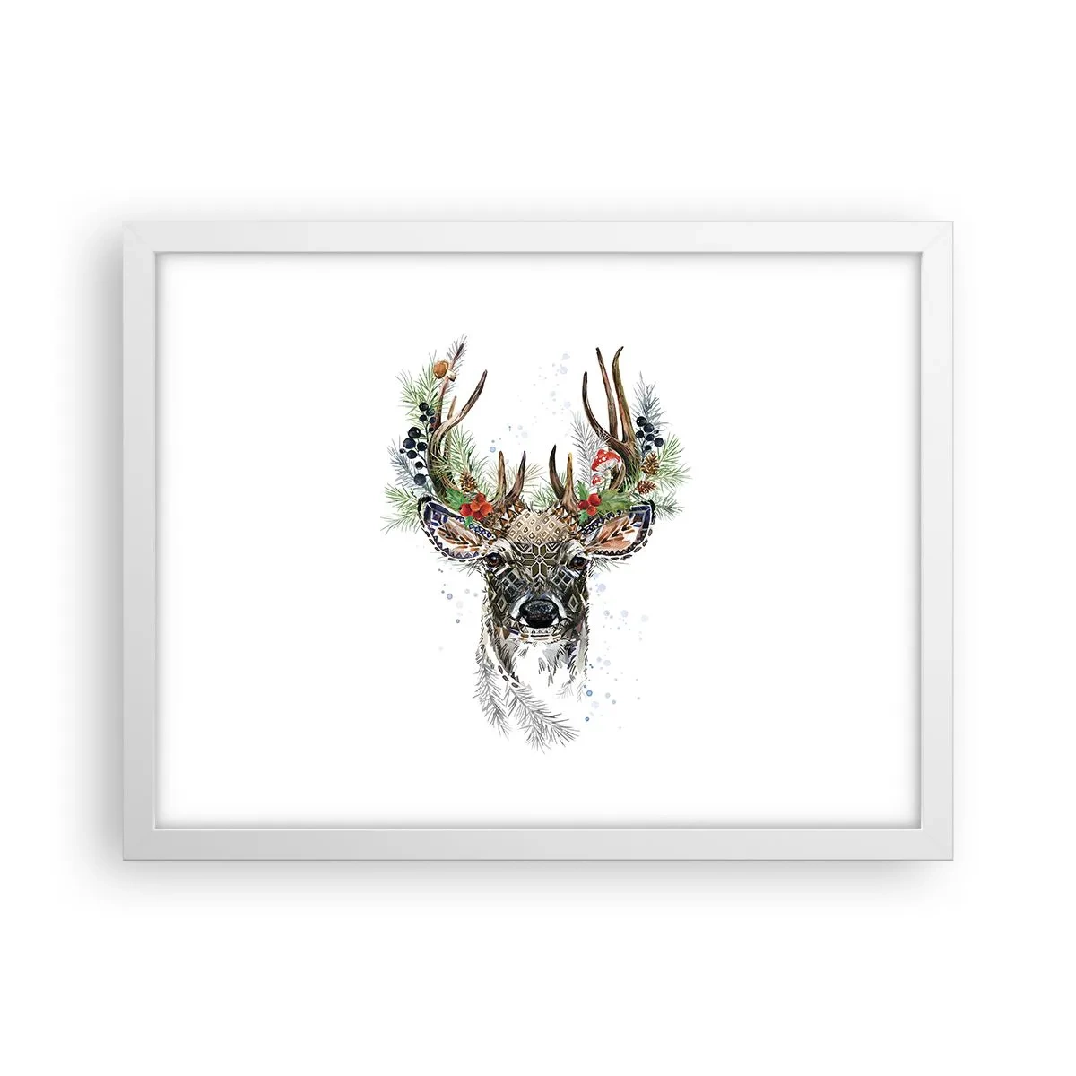 Poszter fekete keretben - Ünnepi köntösben - 40x30 cm