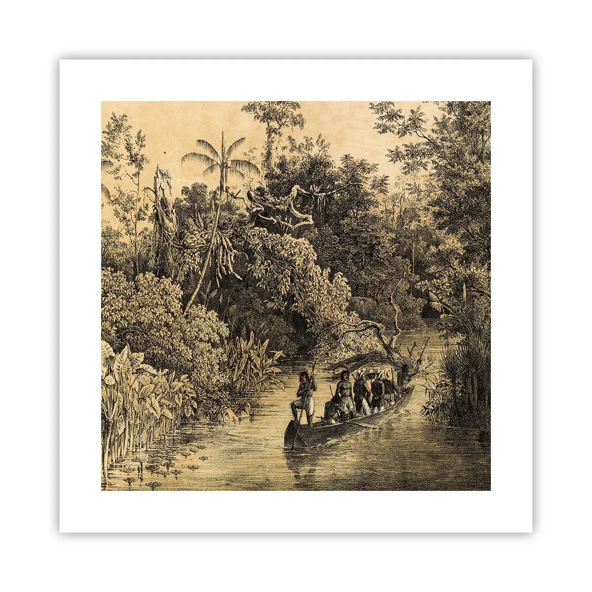 Poszter - Expedíció a forráshoz - 40x40 cm