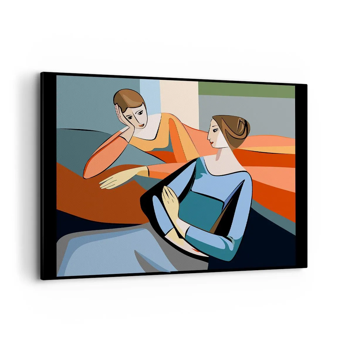 Vászonkép - A bizalmak pillanata - 100x70 cm