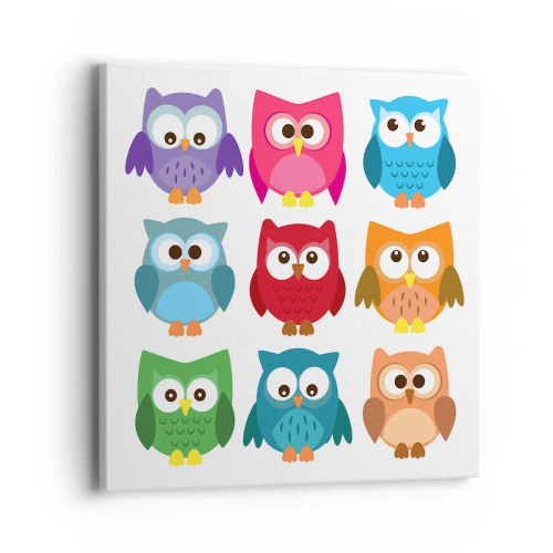 Vászonkép - Jó móka másnak lenni - 40x40 cm