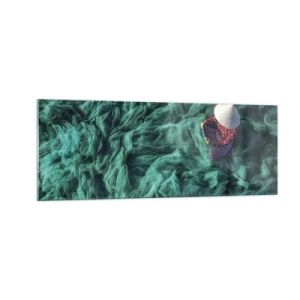 Üveg kép - A hálók tengerében - 140x50 cm