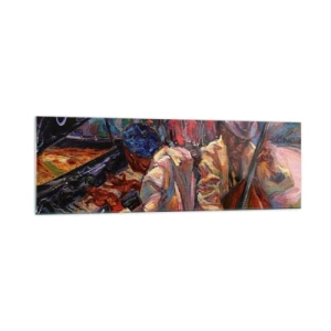 Üveg kép - Egy ritmusban - 160x50 cm