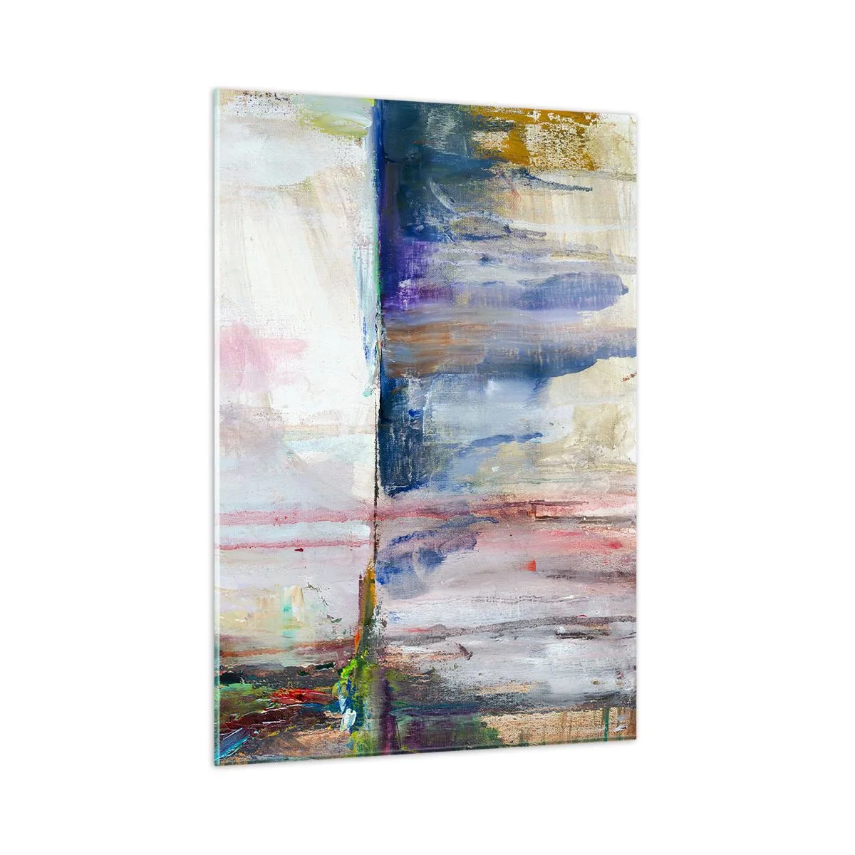 Üveg kép - Színes benyomások és társítások - 50x70 cm
