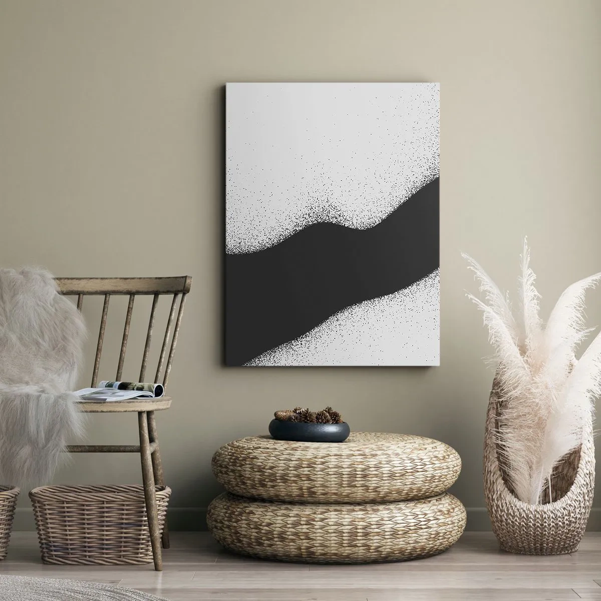 Vászonkép - Folyékony egyensúly - 50x70 cm