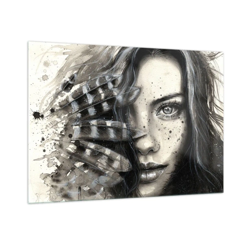 Üveg kép - Vad gyönyör - 100x70 cm