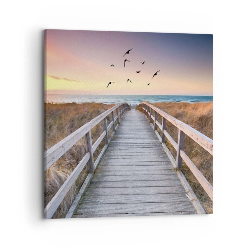 Vászonkép - Repülési tér - 70x70 cm