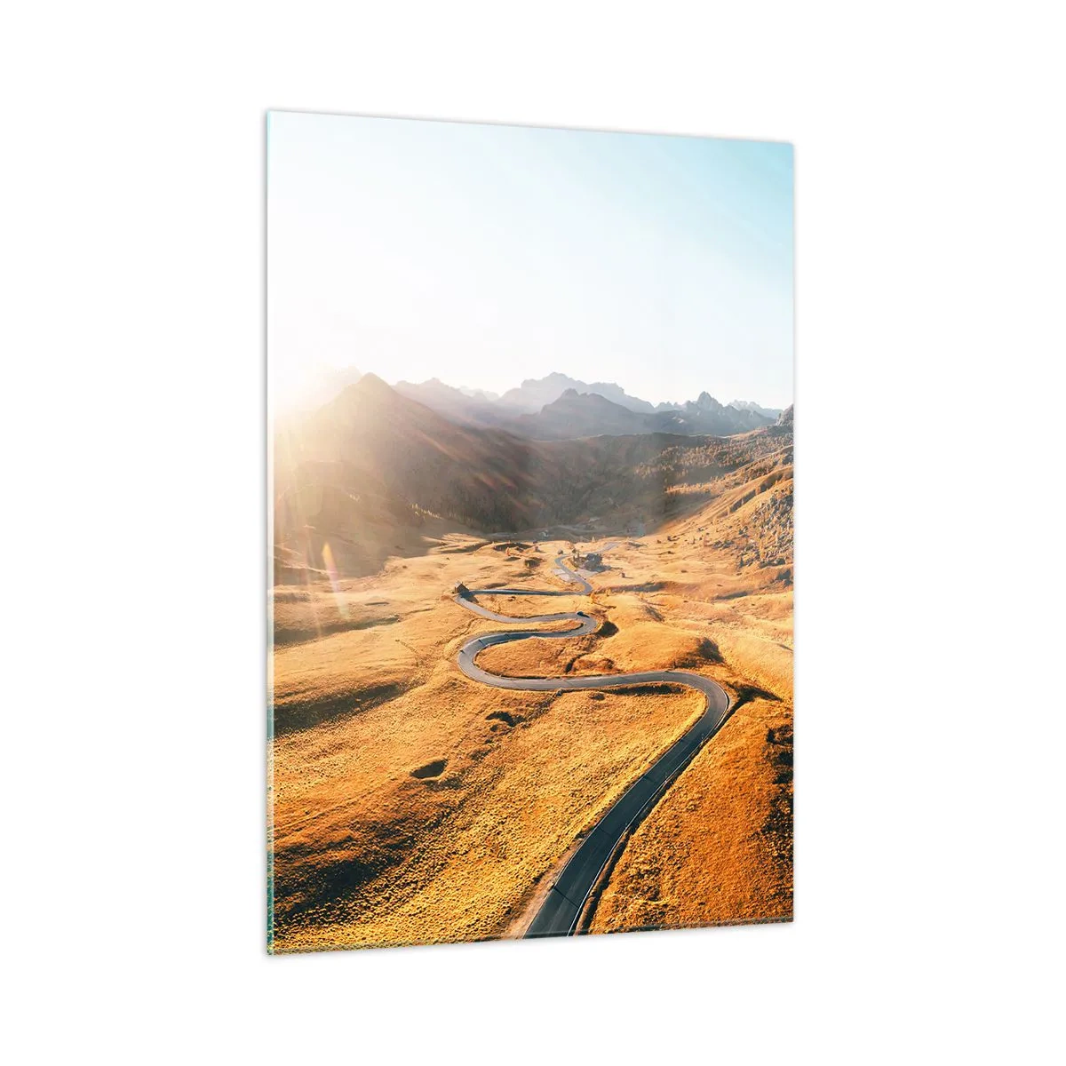 Üveg kép - Egy arany völgyben - 50x70 cm