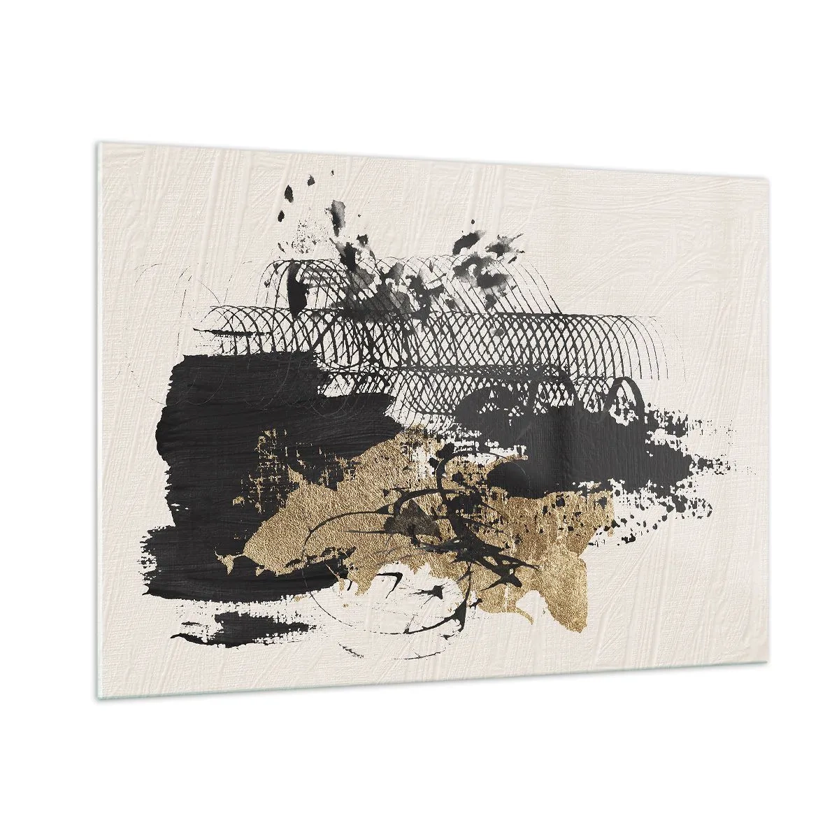 Üveg kép - Szenvedélyes kompozíció - 100x70 cm