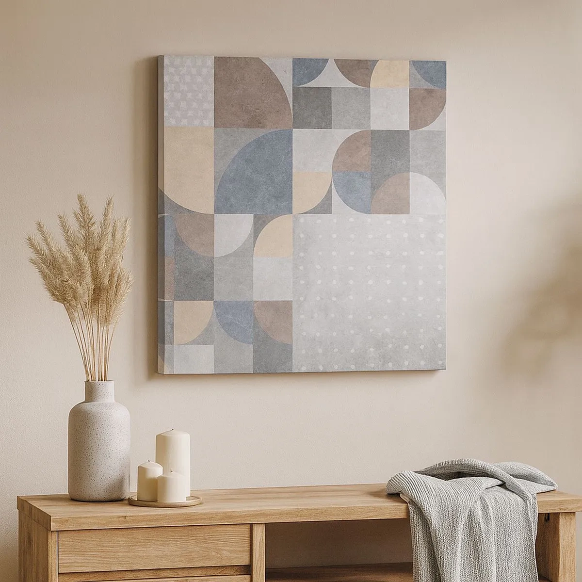 Vászonkép - Kerámia fantázia - 30x30 cm