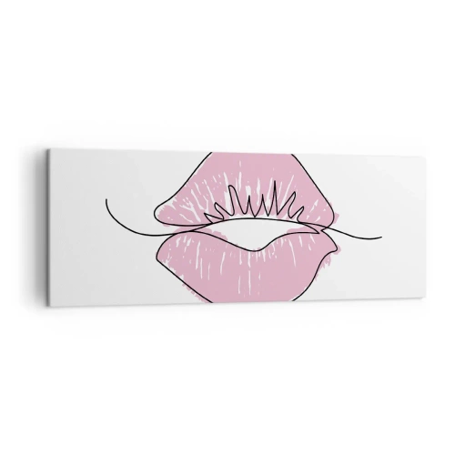 Vászonkép - Készen állsz a csókra? - 140x50 cm