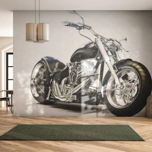Egyedi tapéta Premium Sand - Erő a karakterrel - Autóipari, Motorkerékpár, Utazás