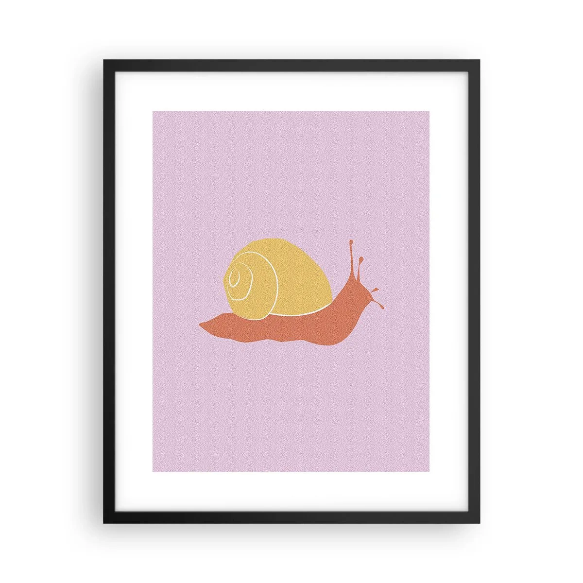 Poszter fehér keretben - Nem kell sietni - 40x50 cm