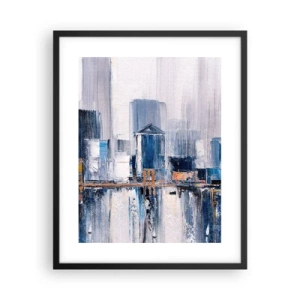 Poszter fehér keretben - New York-i benyomás - 40x50 cm
