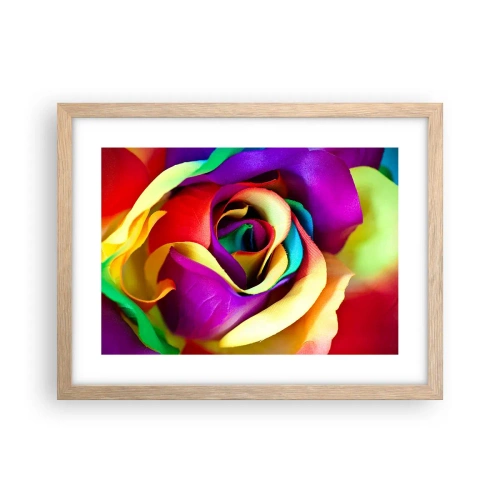 Poszter világos tölgy keretben - Ez lehetetlen - 40x30 cm