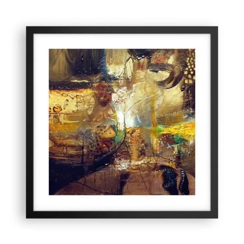 Poszter fehér keretben - Hideg, melegebb,meleg - 40x40 cm