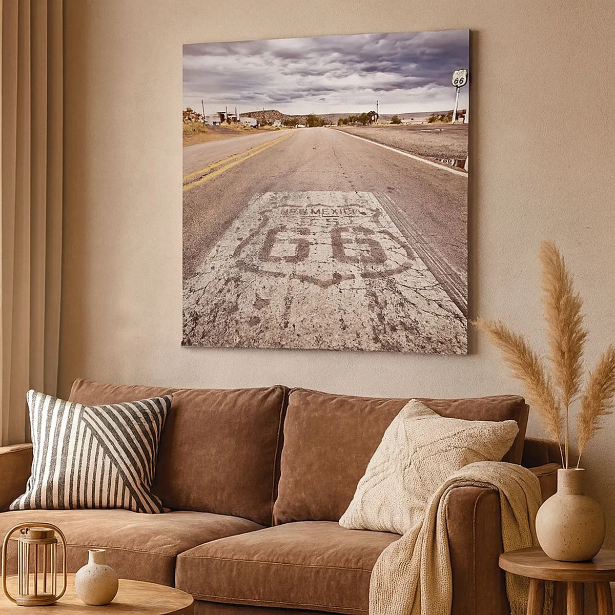 Vászonkép - Mother Road – amerikai legenda - 30x30 cm