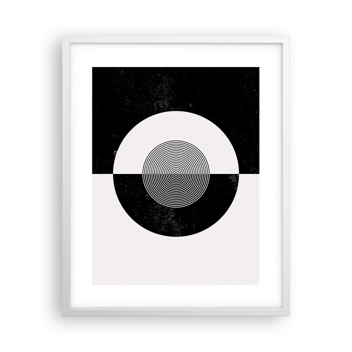 Poszter fekete keretben - Harmónia fekete-fehérben - 40x50 cm