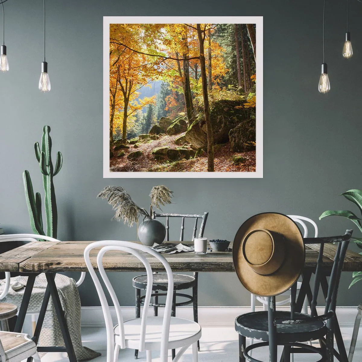 Poszter - Itt az ideje a pihenésnek - 60x60 cm