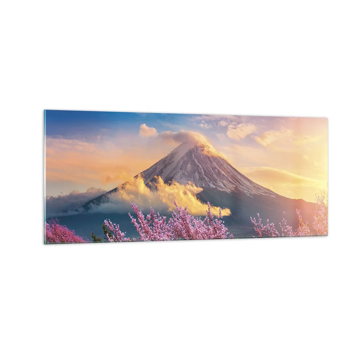Üveg kép - Japán szentség - 100x40 cm