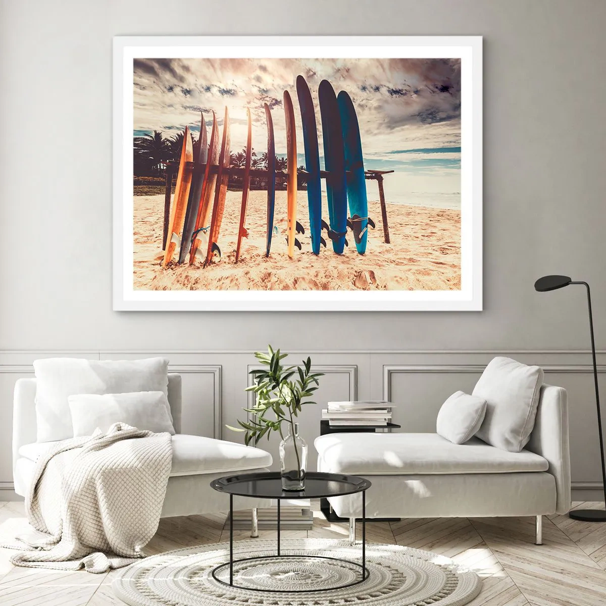 Poszter fekete keretben - Jó éjszakát, holnapig - 70x50 cm