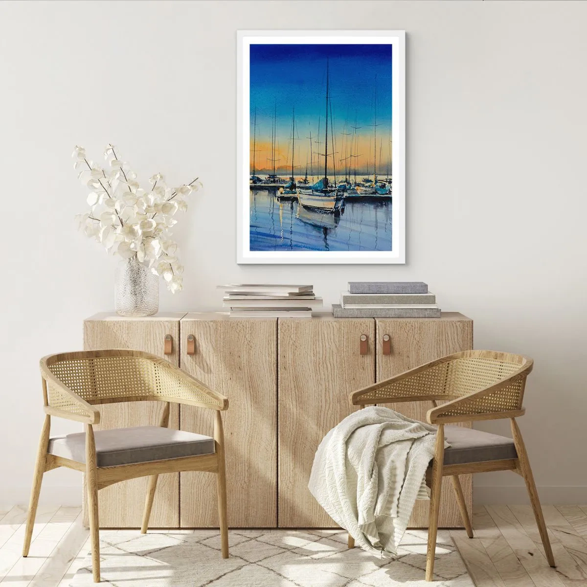 Poszter fekete keretben - Egy szép nap vége - 50x70 cm