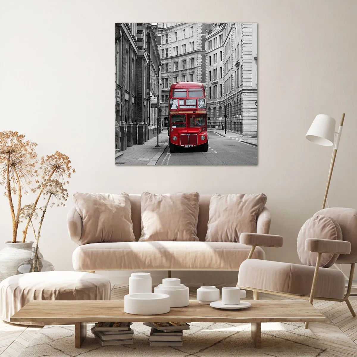 Vászonkép - A mindennapi életnek nem kell szürkének lennie - 60x60 cm