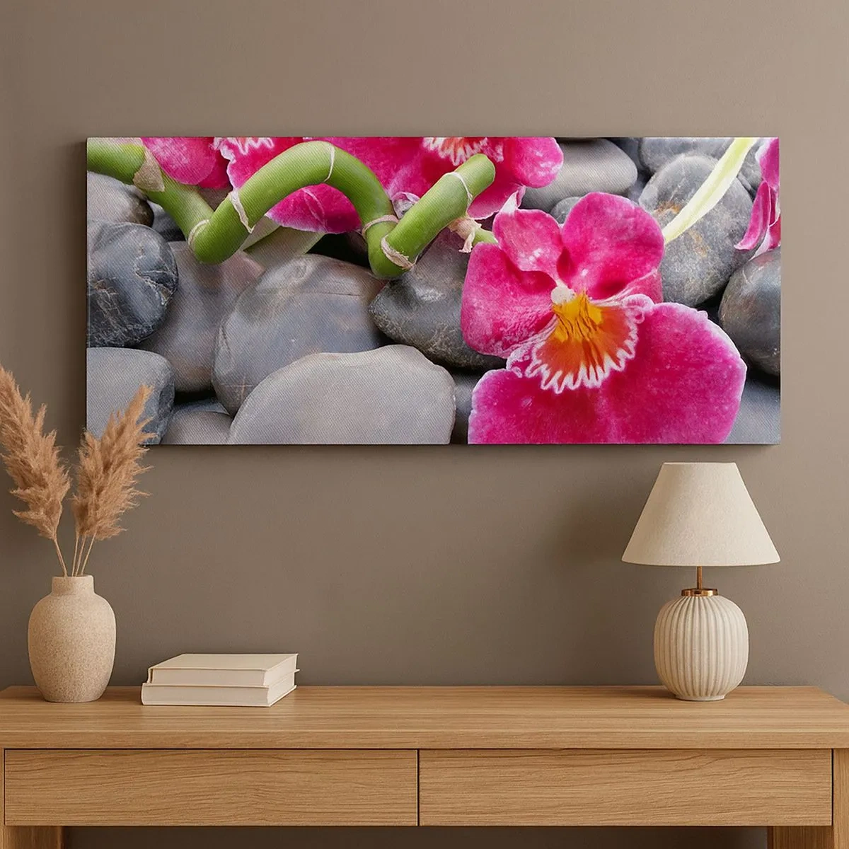 Vászonkép - Hideg és forró - 100x40 cm