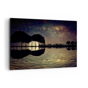 Vászonkép - Éjszaka a világ végén - 100x70 cm