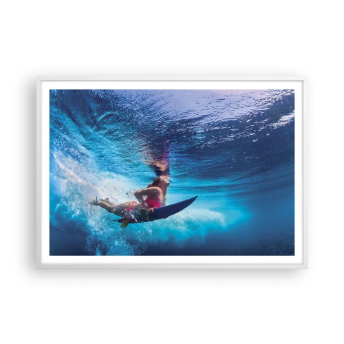 Poszter fekete keretben - Az öröm mélysége - 100x70 cm