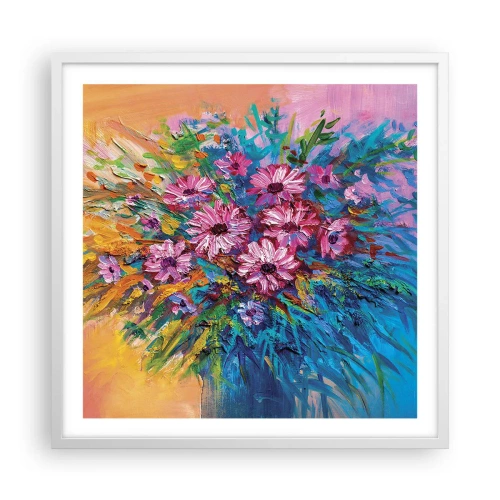 Poszter fekete keretben - Életenergia - 60x60 cm