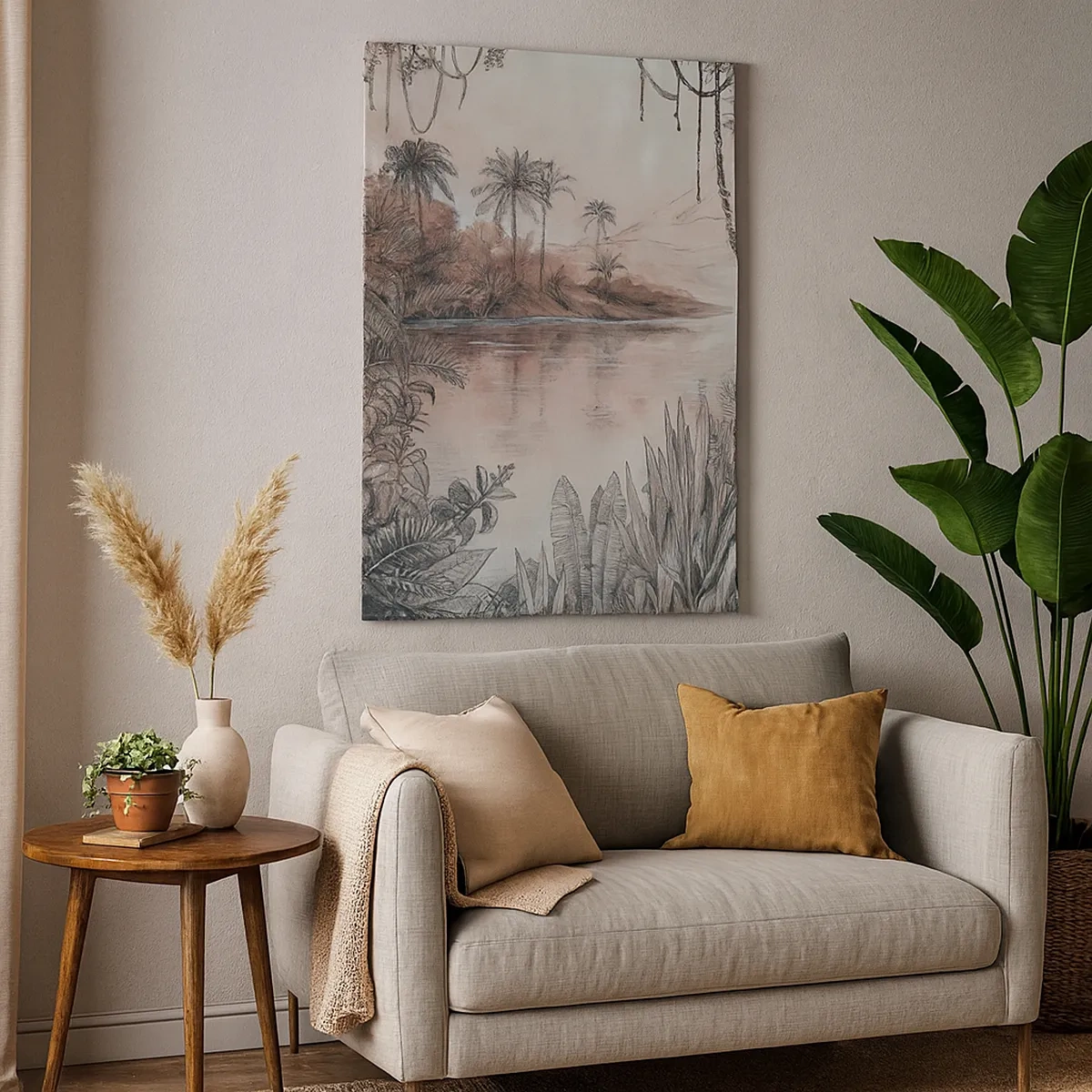 Vászonkép - Egy 19. századi felfedező naplója - 50x70 cm