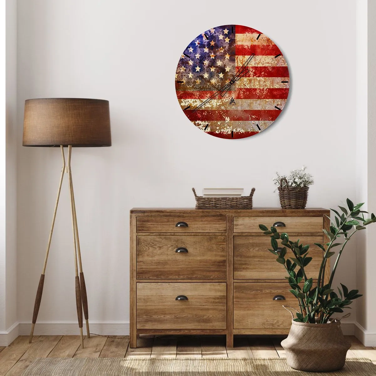 Falióra, Óra - A dicsőség nem múlik el - 40x40 cm