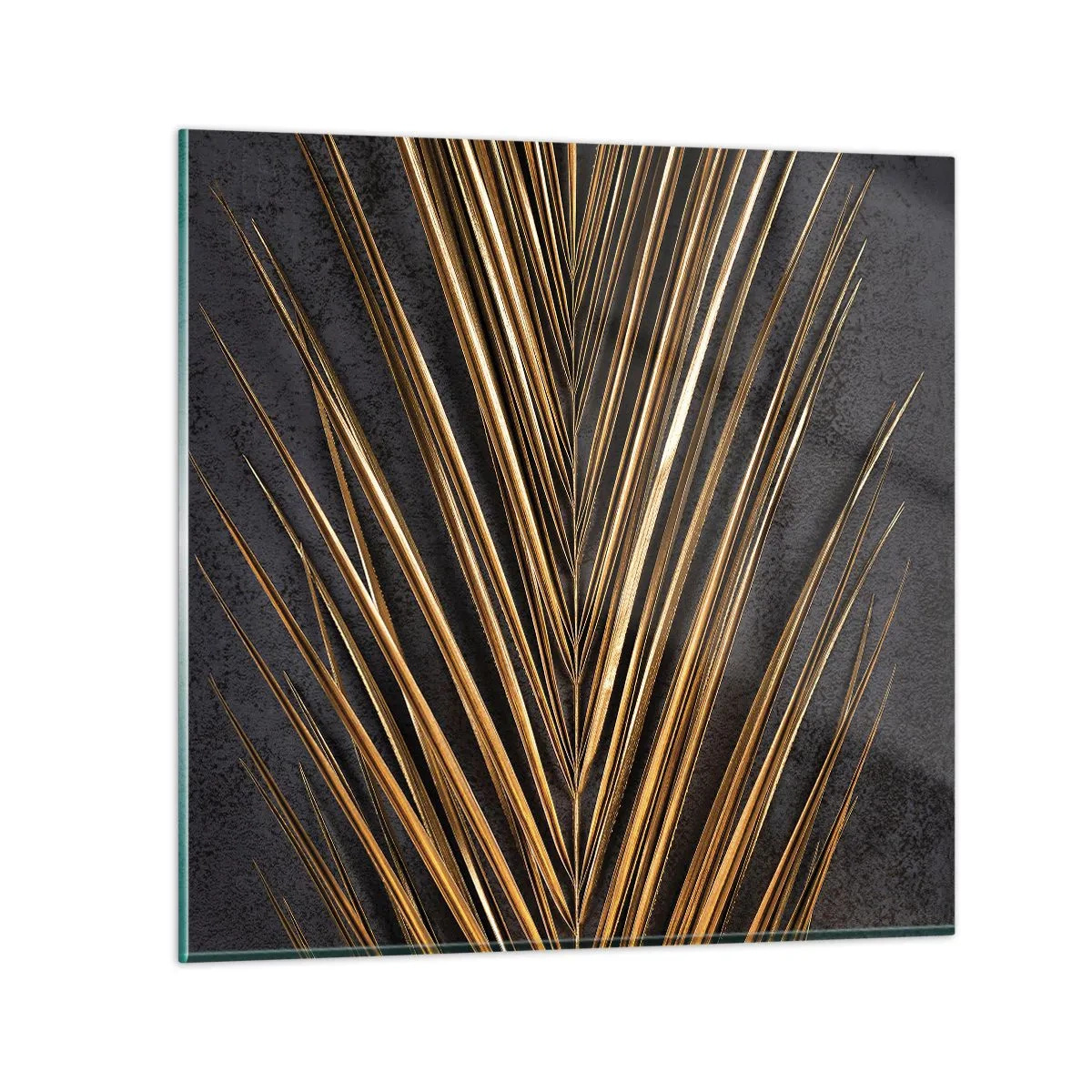 Üveg kép - A trópusok aranya - 60x60 cm