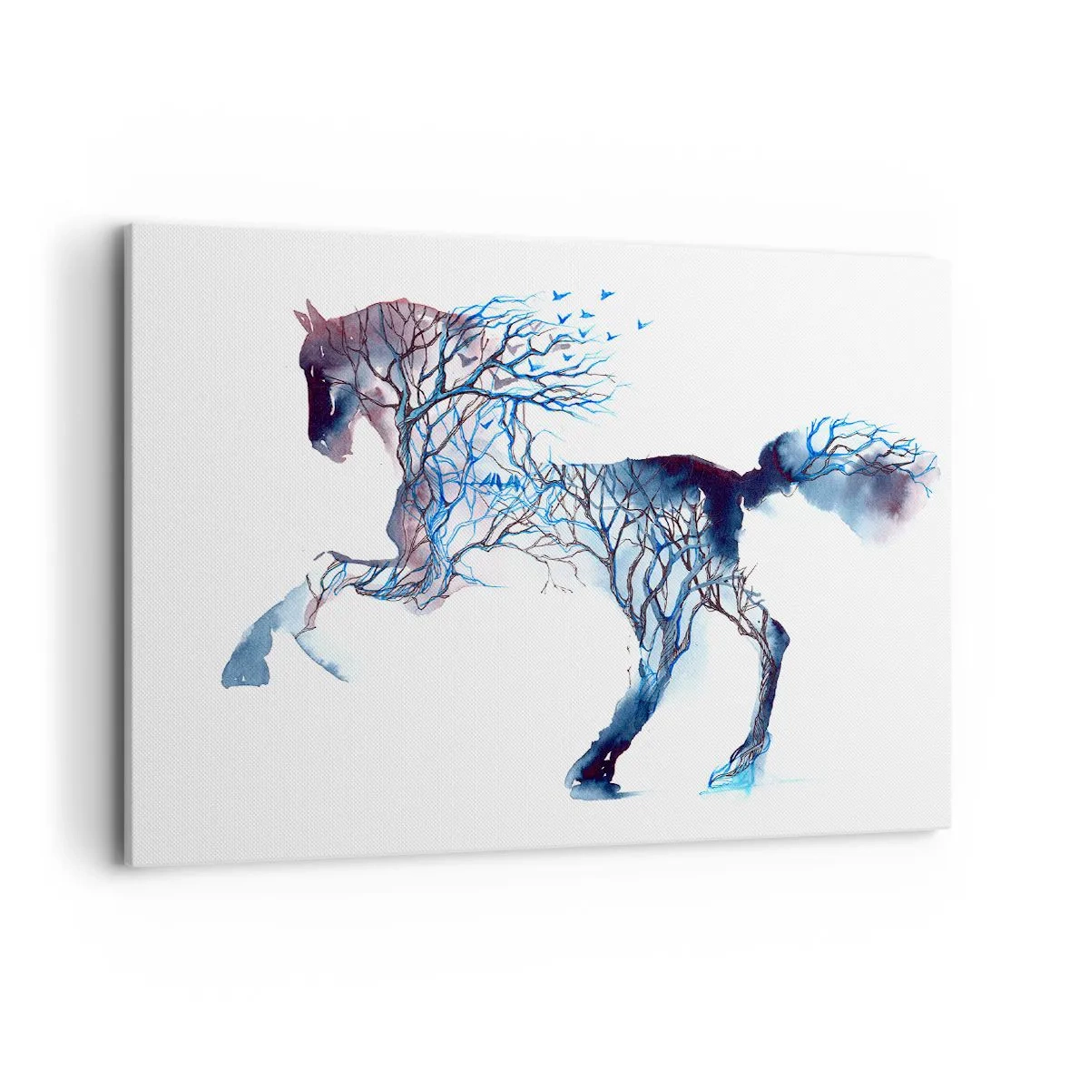 Vászonkép - Mintha az erdő megmozdult volna - 100x70 cm