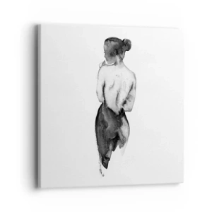 Vászonkép - Mellette eltűnik a világ - 40x40 cm