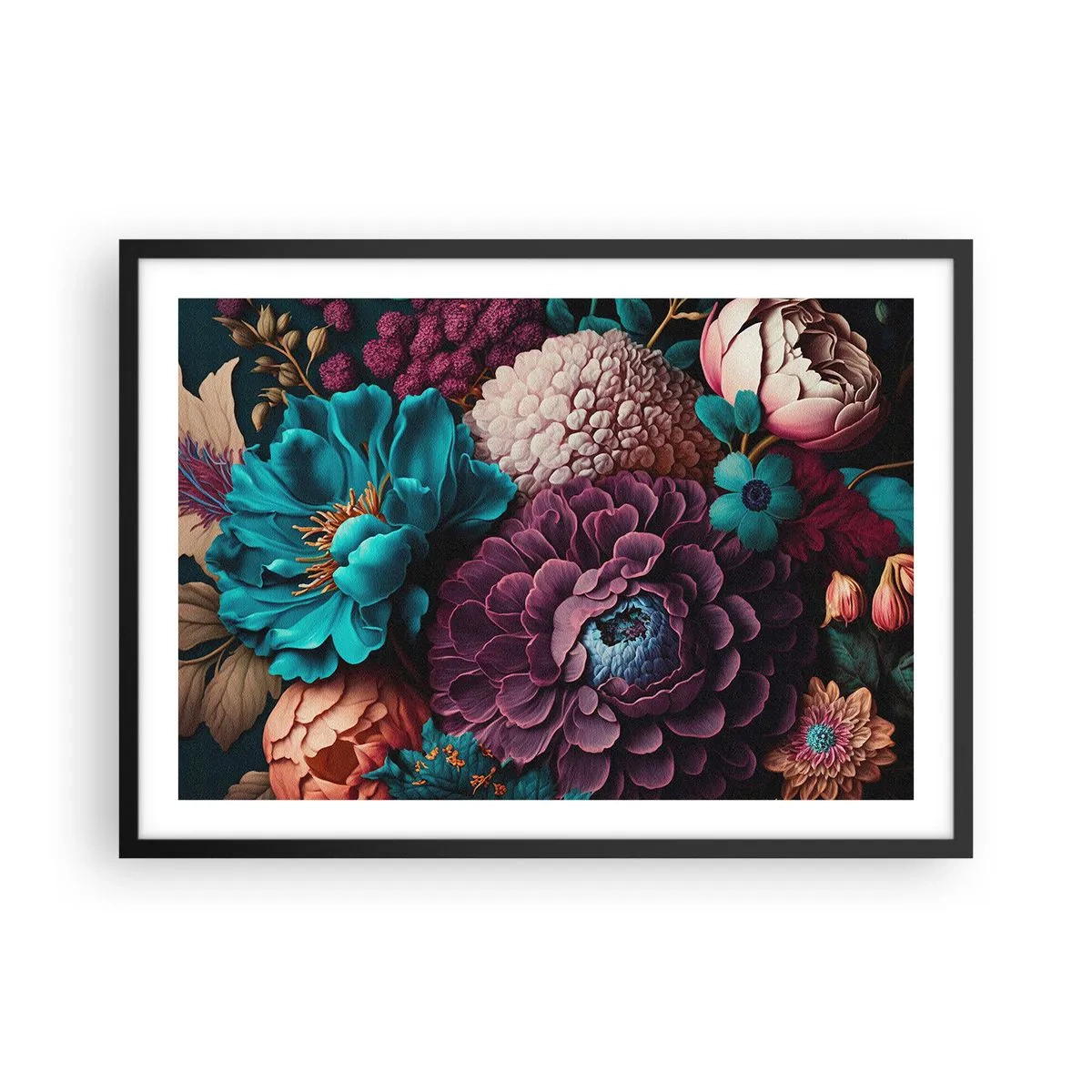Poszter fehér keretben - A természet bőségében - 70x50 cm