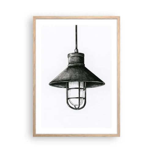 Poszter világos tölgy keretben - Mint évekkel ezelőtt... - 50x70 cm